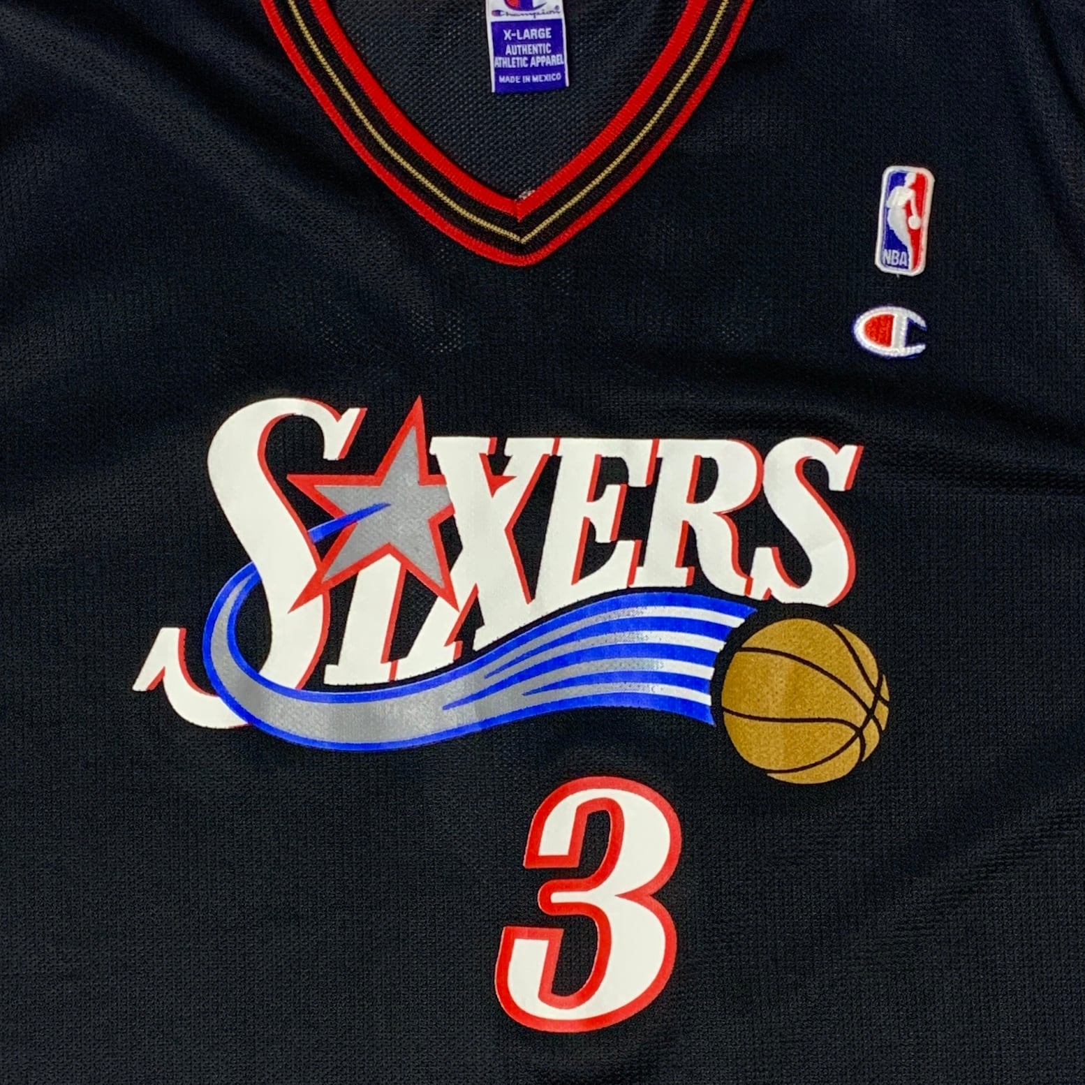 アレン・アイバーソン Champion SIXERS ユニフォーム サイズ48 NBA