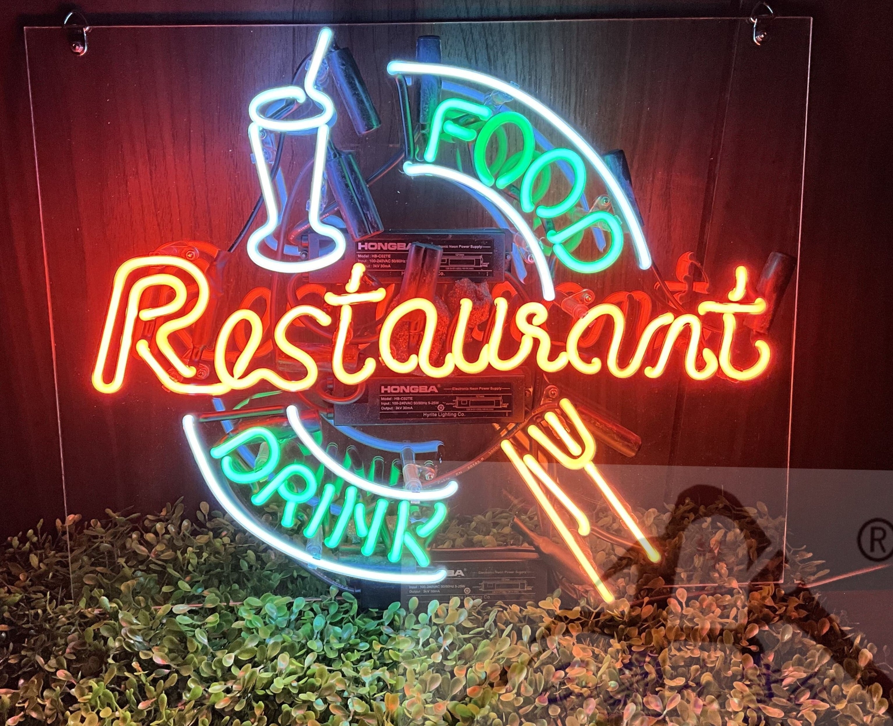 ネオンサイン　ネオン管　restaurant　看板　照明　飲食店　レストラン レストラン ☓ 飲食店 ☓ ネオンサイン – ネオンサイン（ライト