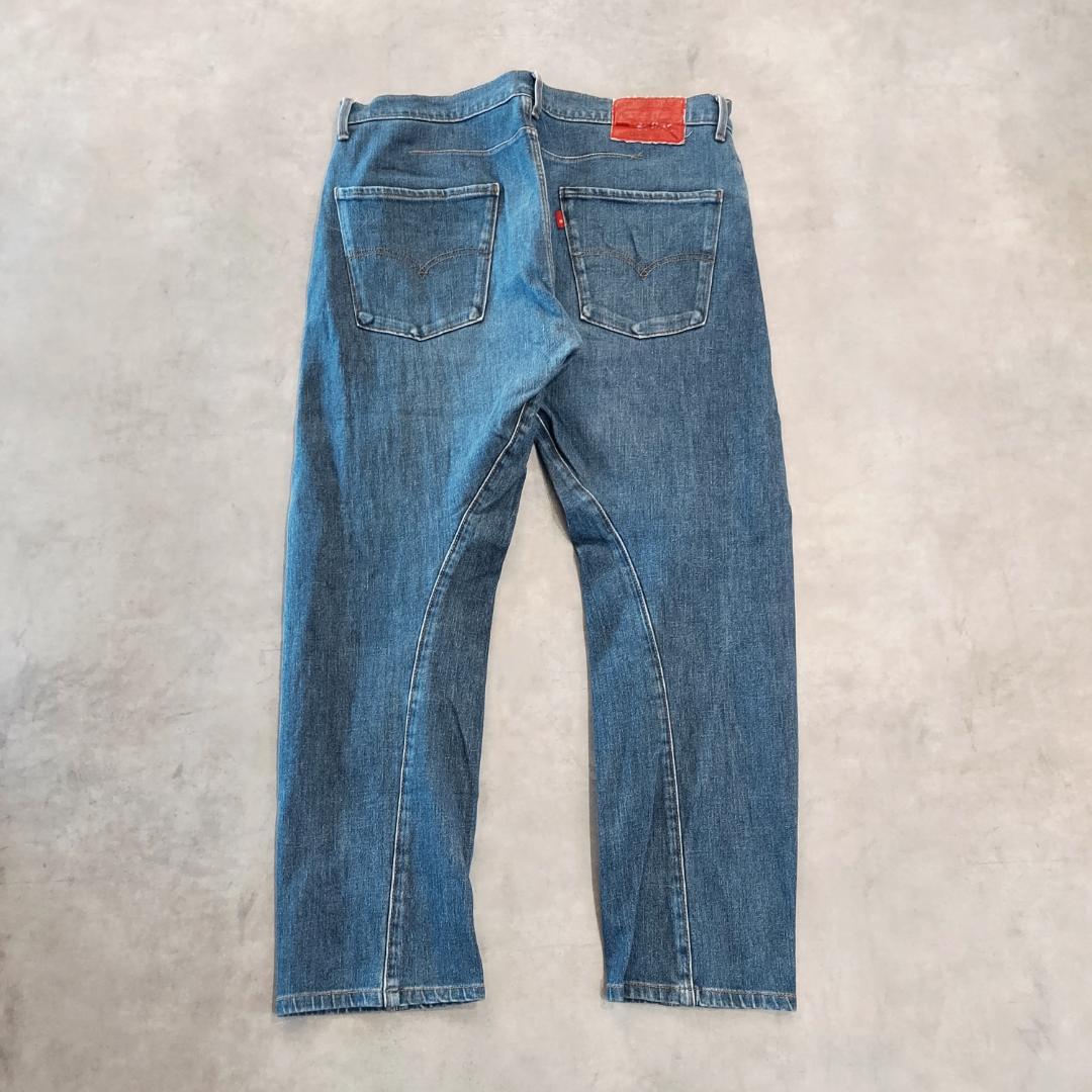 リーバイス エンジニアード ジーンズ デニム W34 青 古着 立体 20196 リーバイス エンジニアード ジーンズ デニム W34 青 古着 立体 20196