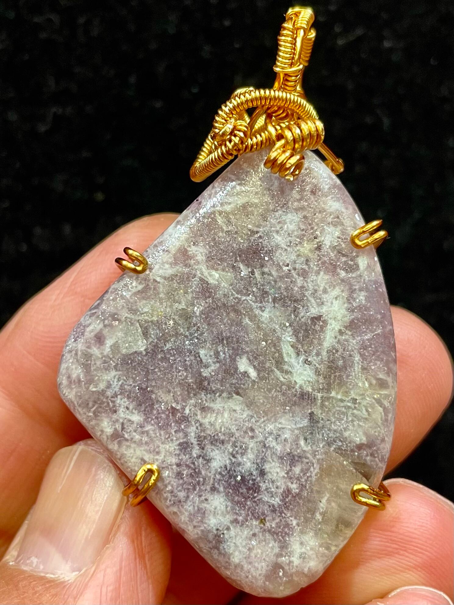 1) 採掘初期「ユーフォラライト44」ペンダントA