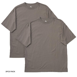 K/D 2P PACK TEE (ONE COLOR) / 2ピースパックTEE (BEIGE)