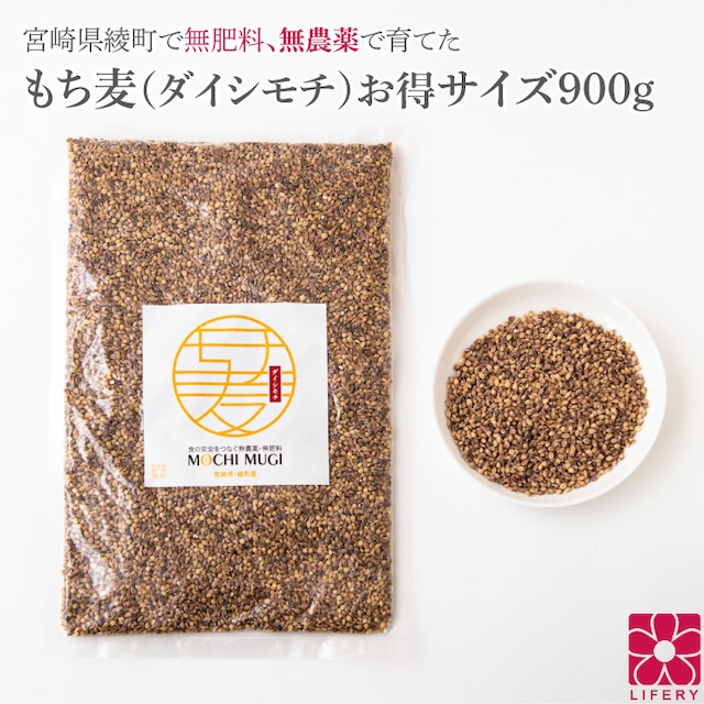 もち麦 お得 900g レジスタントスターチ ダイシモチ 宮崎県産 食物繊維 雑穀