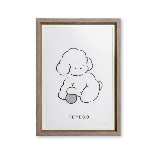 アートポスター【ごろん】Edition100：テペソのトム