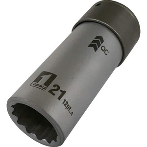 【在庫処分】イチネンアクセス MUST TOOL(マストツール) ソケット IM-4W21-12K QCソケット シングル 21mm 12角 19807 差込角:12.7mm(4分)