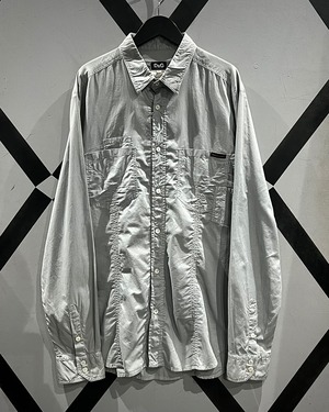 【X VINTAGE】“D&G Dolce & Gabbana” Stitch Design Vintage L/S Cotton Shirt