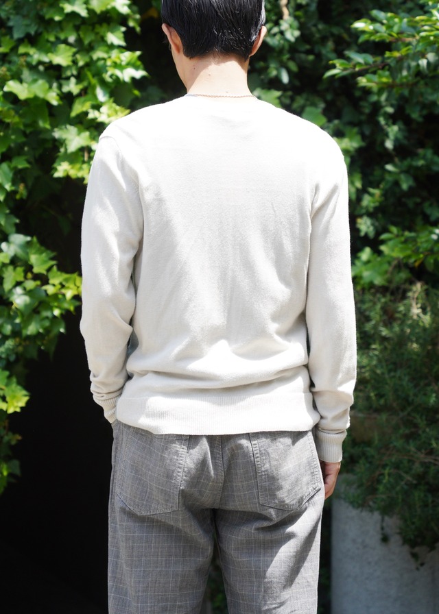 DRIES VAN NOTEN two-tone cardigan