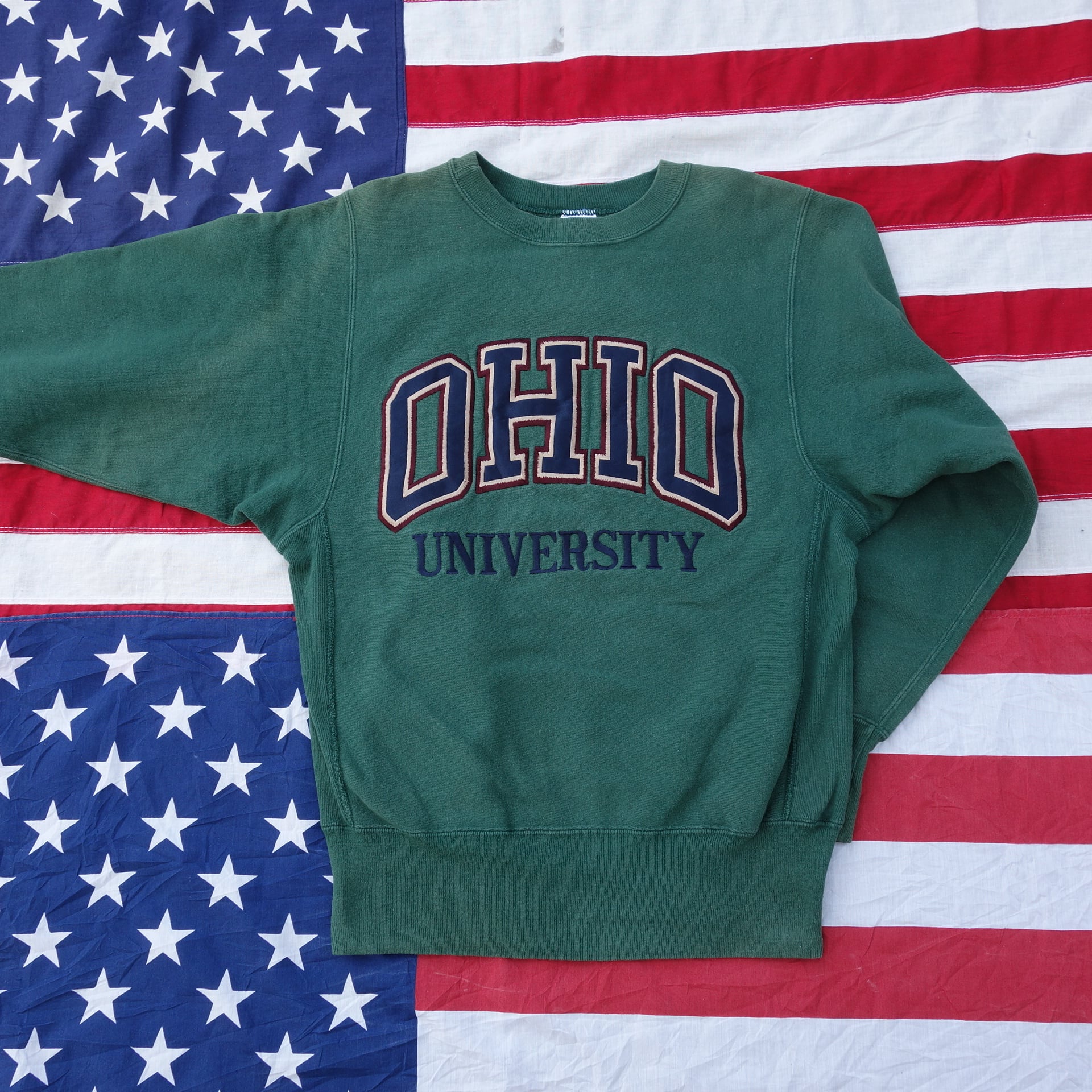 90's OHIO STATE スウェット ヴィンテージ チャンピオン ラッセル