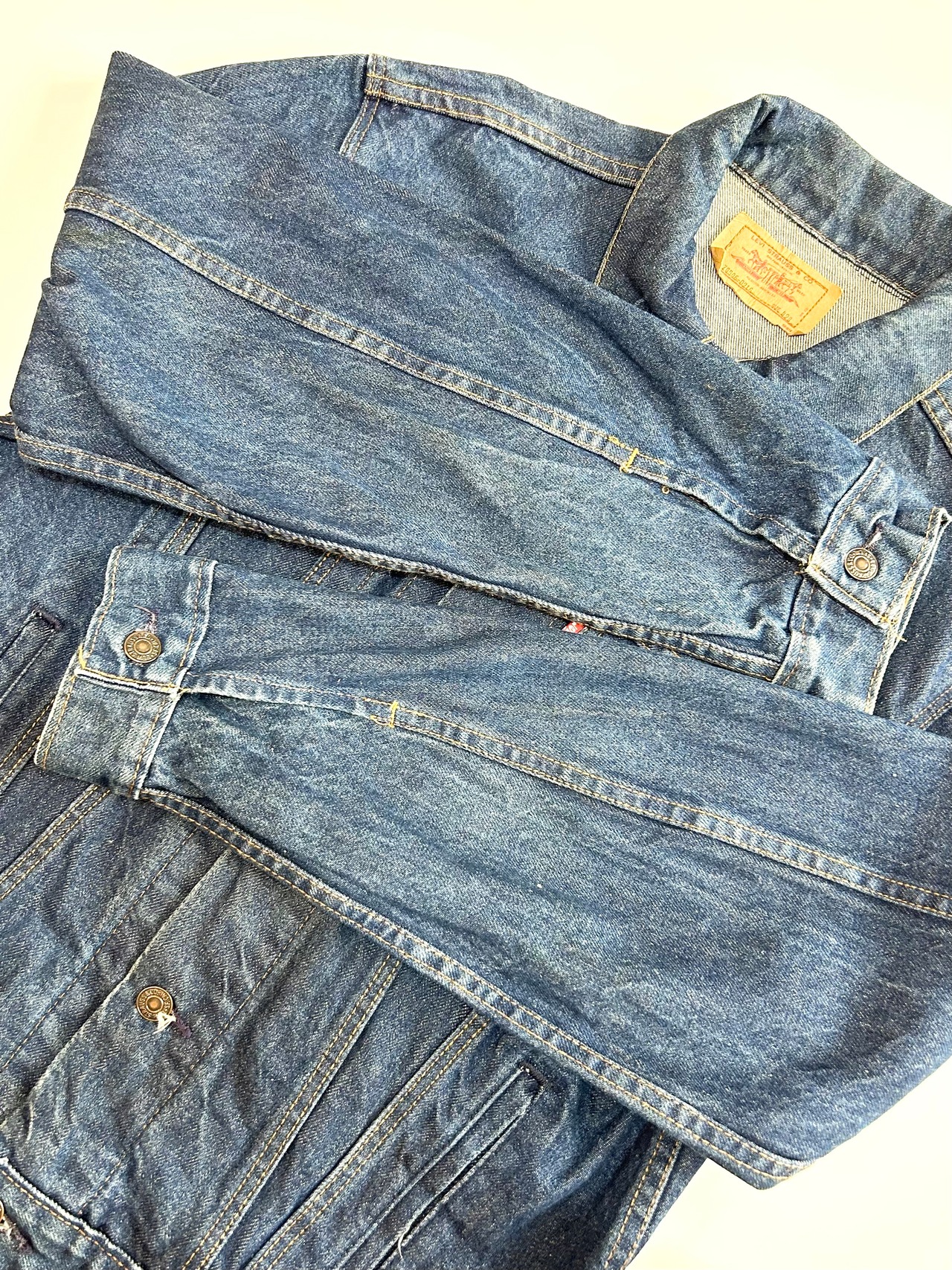 80s Levi’s 70506 DENIM JACKET MADE IN USA Size 42