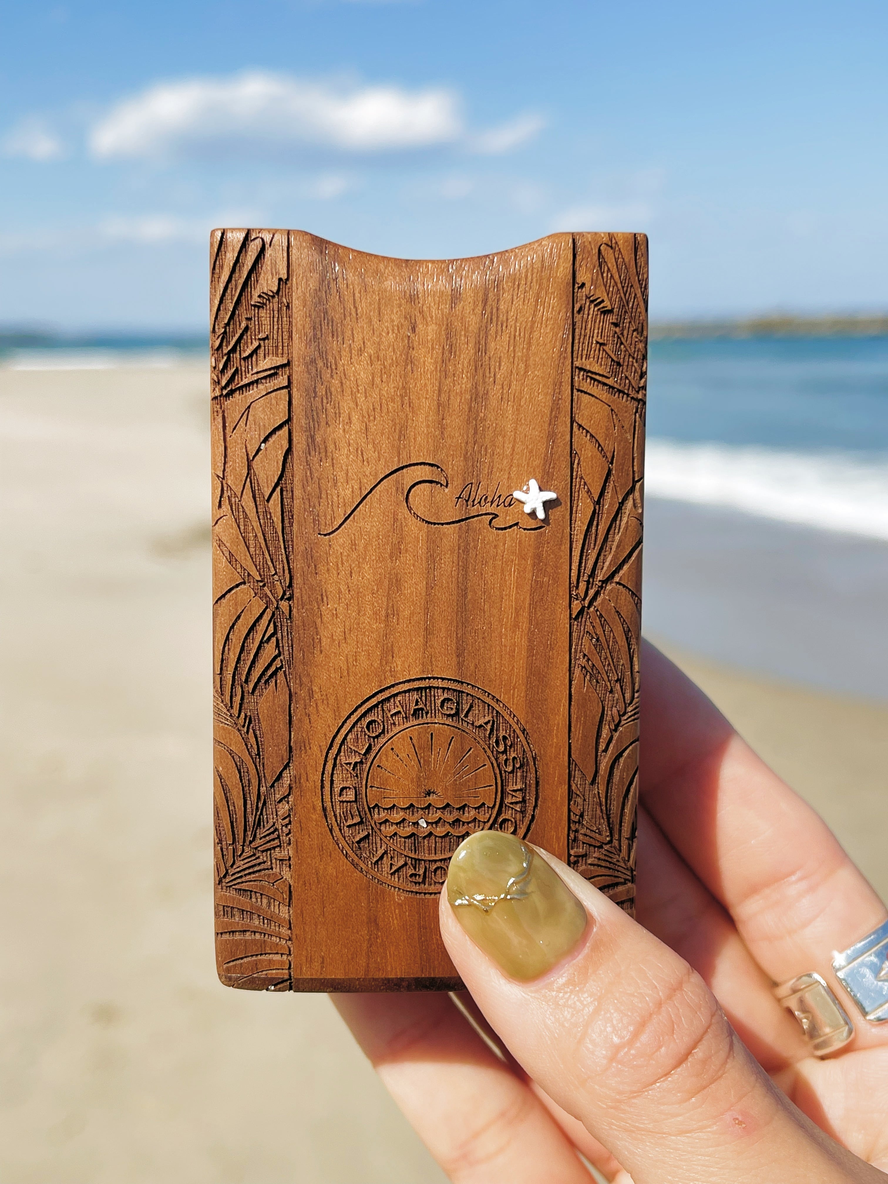 FRISK WOOD CASE | ALOHA GLASS