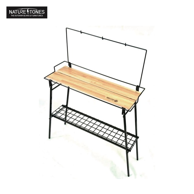 バーカウンターテーブル　ブラック