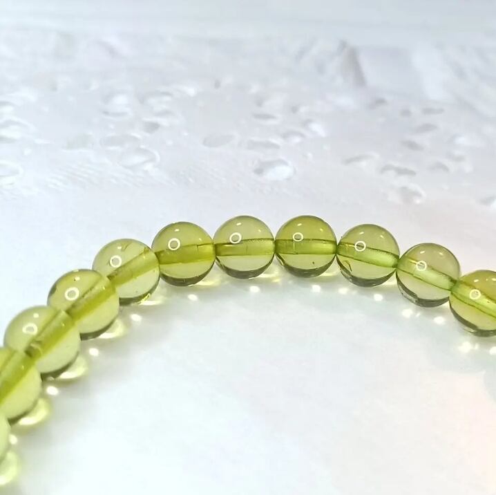 天然琥珀/最強品質】希少リトアニアアンバー＊約6.5mm＊ 天然石