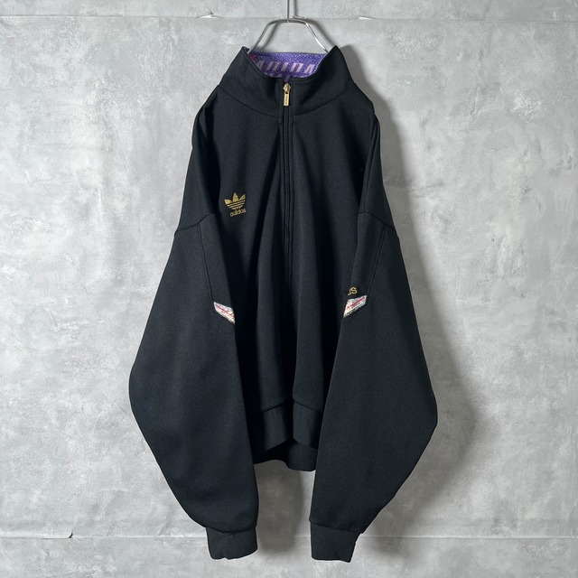 #6595 90s "adidas" logo embroidery track jacket