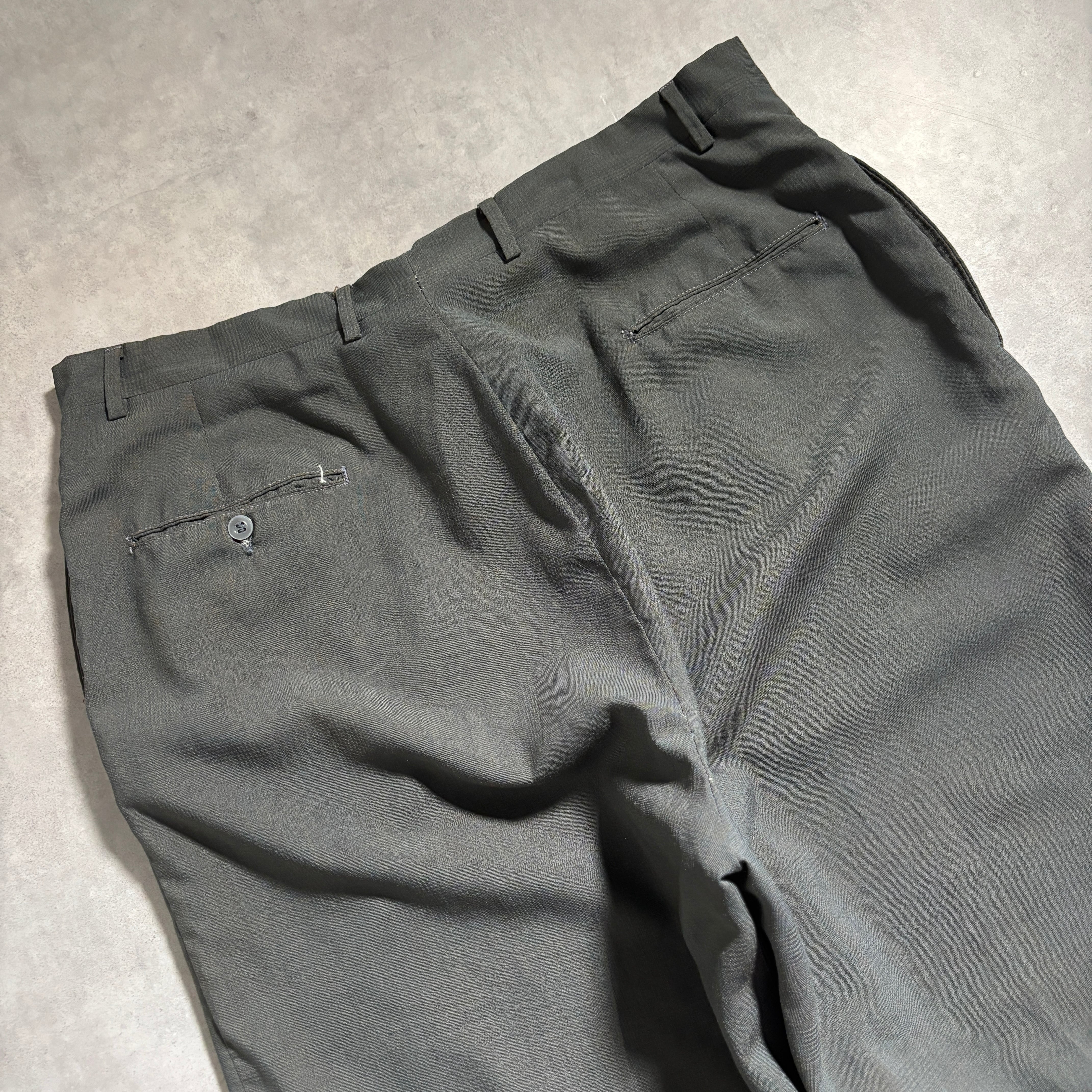 50s〜 vintage wide wool slacks | 1921_clothing_