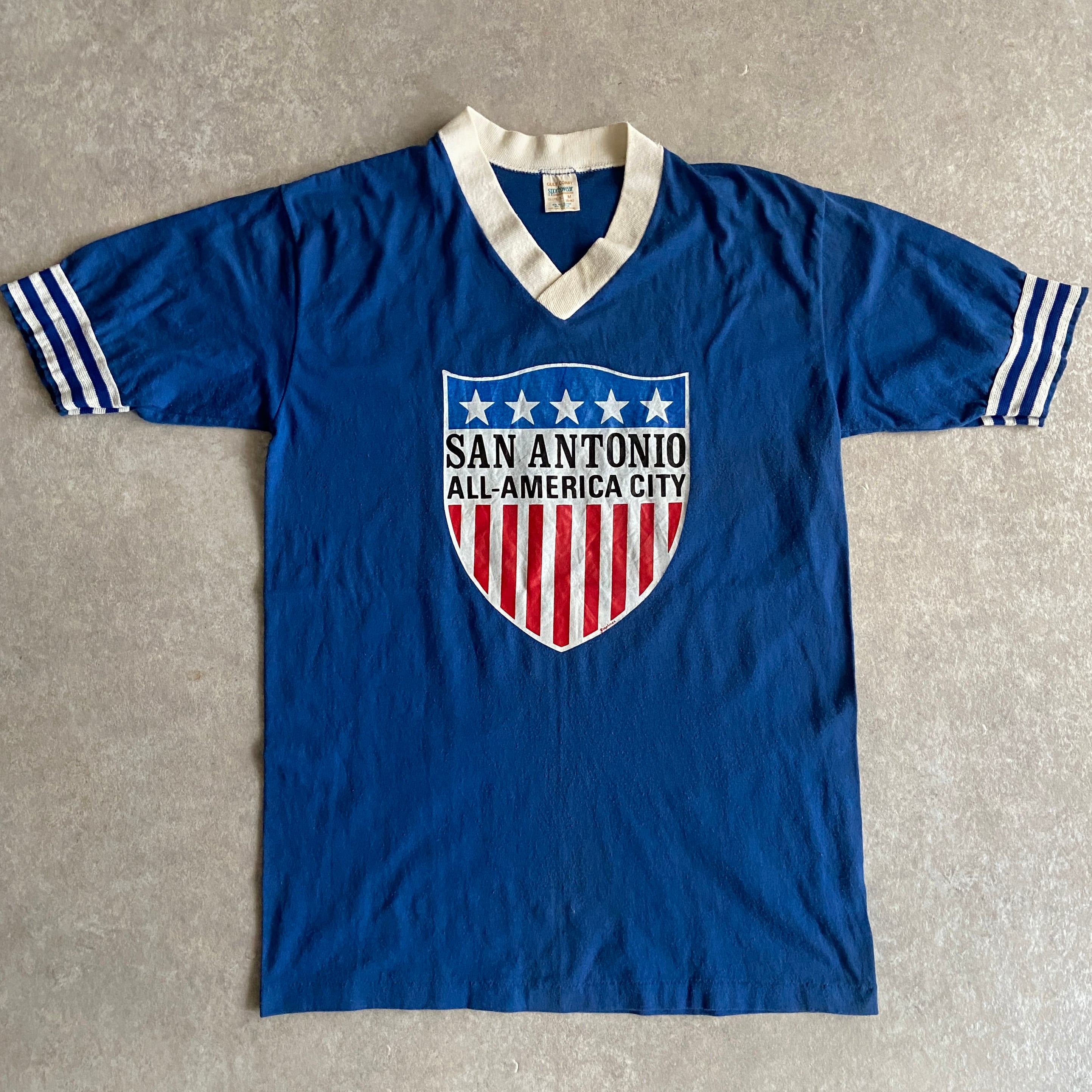 1970s Sportswear Tee M Made in USA H352