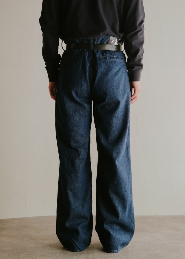 00's Calvin Klein Jeans cotton linen buggy jeans