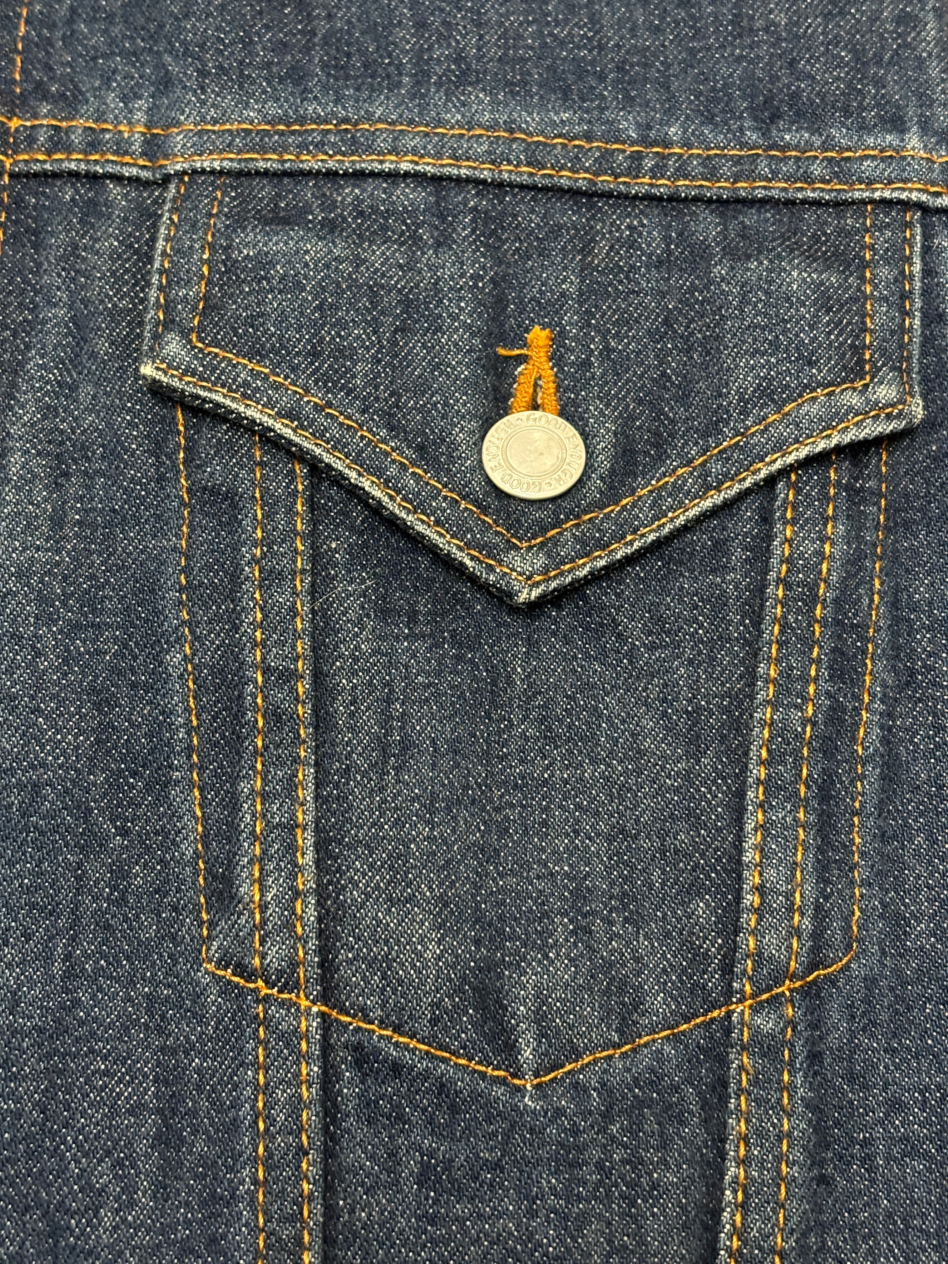 90s GOODENOUGH/Denim jacket/3rd/初期/36/デニムジャケット/G 90s GOODENOUGH/Denim jacket/3rd/初期/36/デニムジャケット/G
