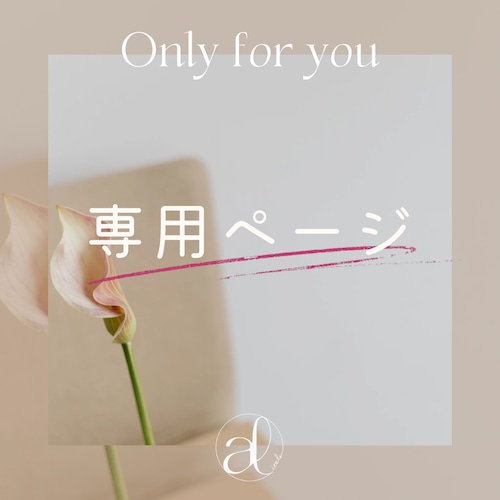 C.K様専用ページ✴︎ Special earring & bracelet
