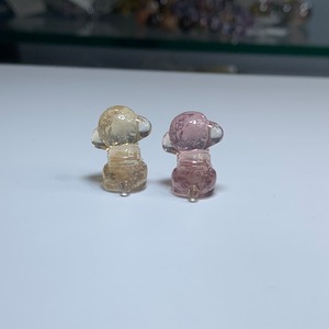 13.ペア☆可愛いフローライト･トイプードル