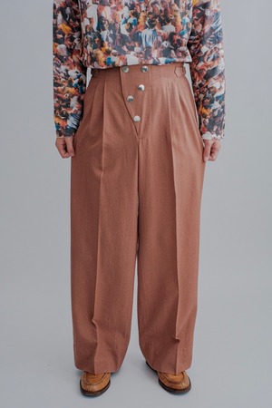 【ADAPTART】VINTAGE WOOL GABARDINE SLACKS
