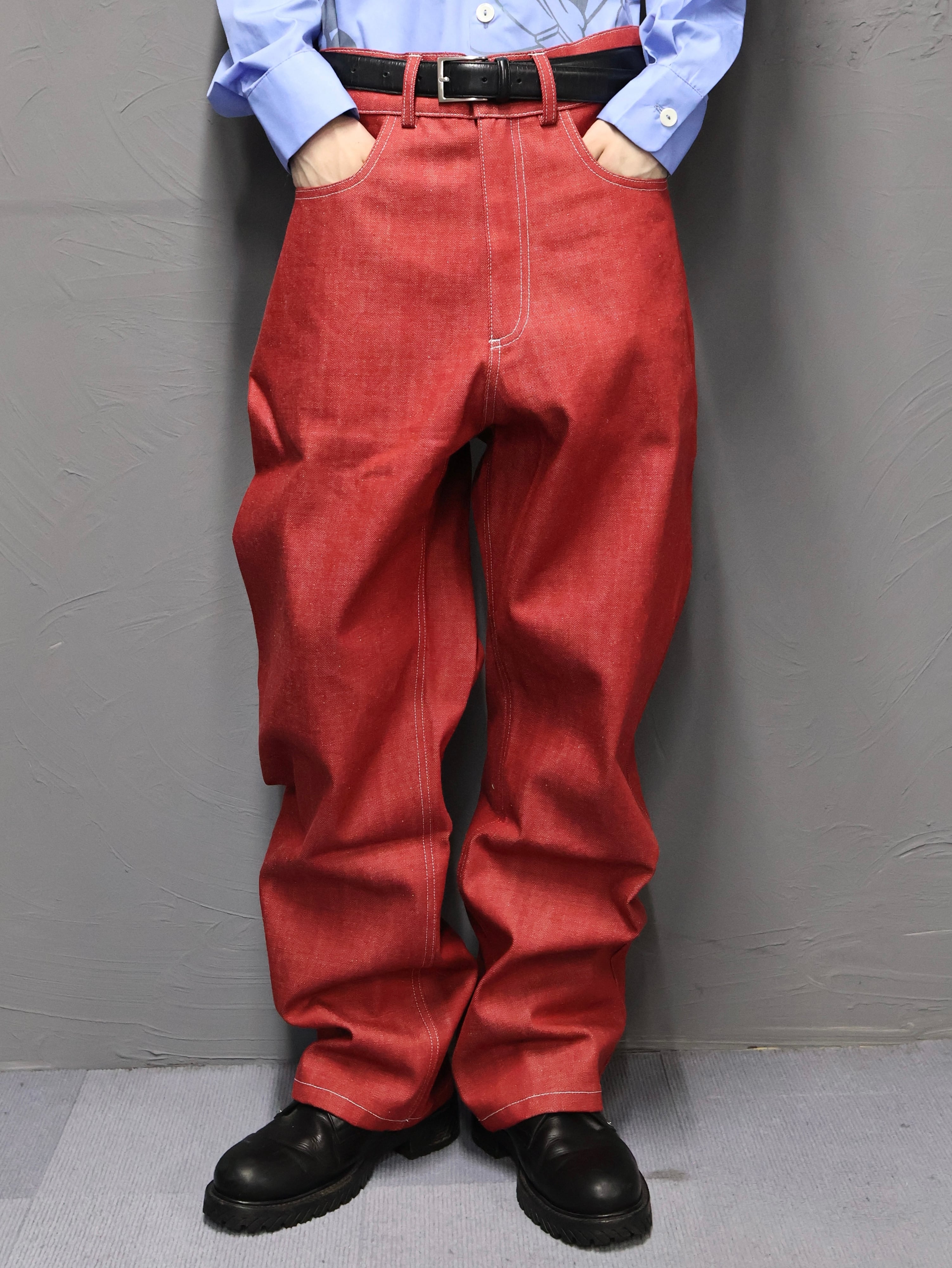 26aw/joone joonam】red O-denim | blendmarket