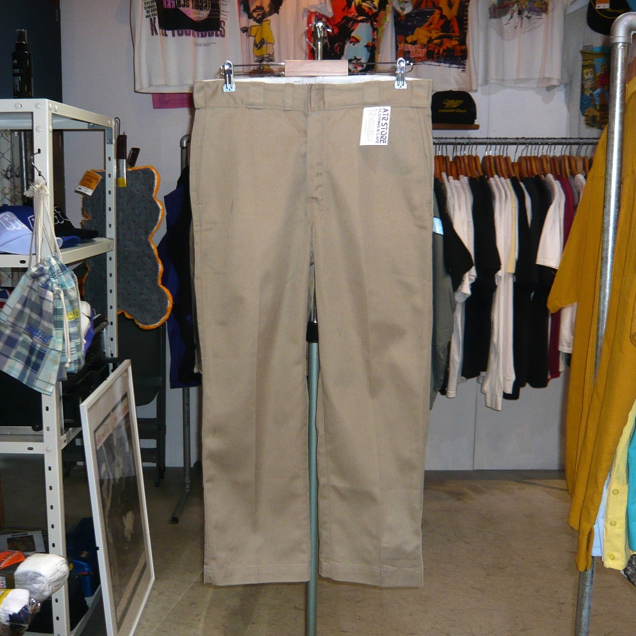 90s Dickies 874 ワークパンツ khaki