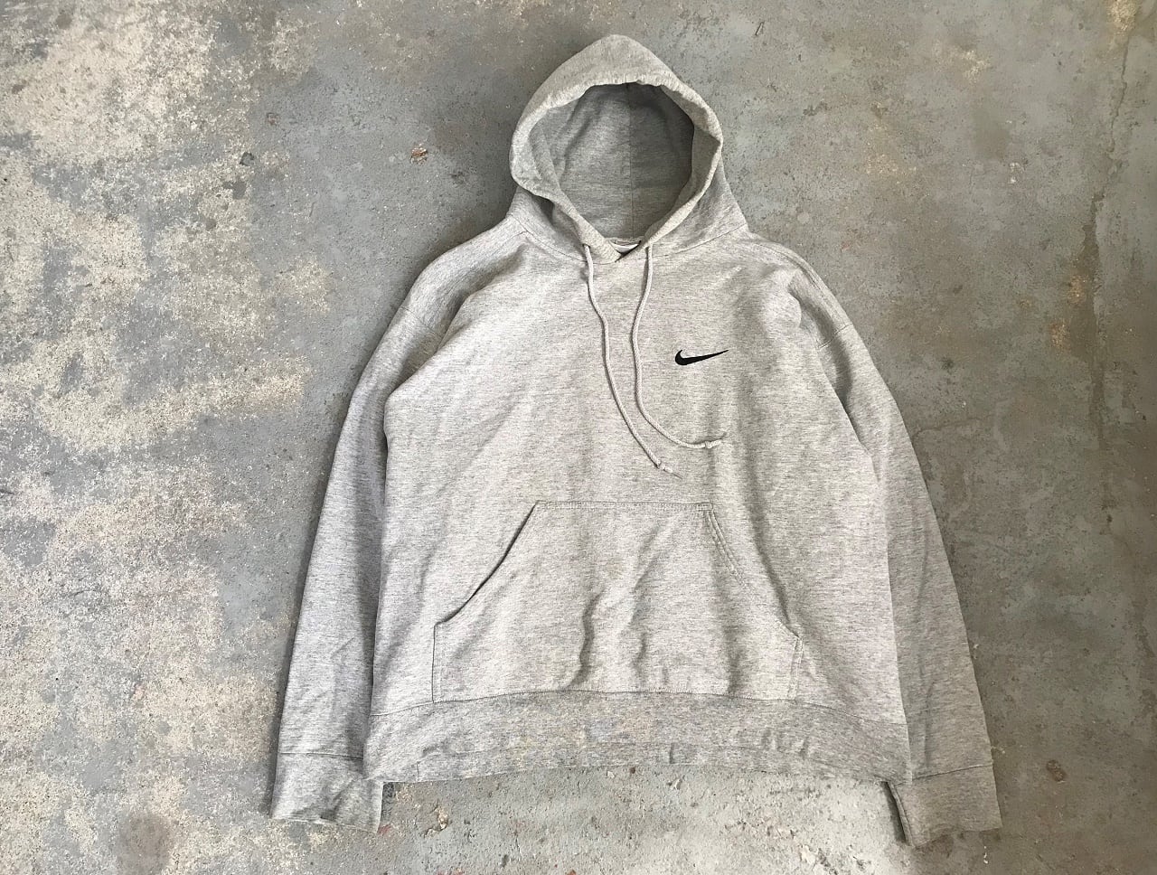 90s NIKE small swoosh hoodie MADE IN USA