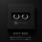 【GLAYCORE】 片耳 ねじれ フープピアス ハンドメイド シルバーリング Silver 925  メンズ レディース デザイン シンプル おしゃれ 無料 ギフト ボックス
