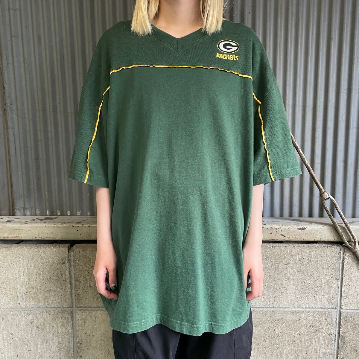 GREEN BAY PACKERS ヘンリーネック Tシャツ XL