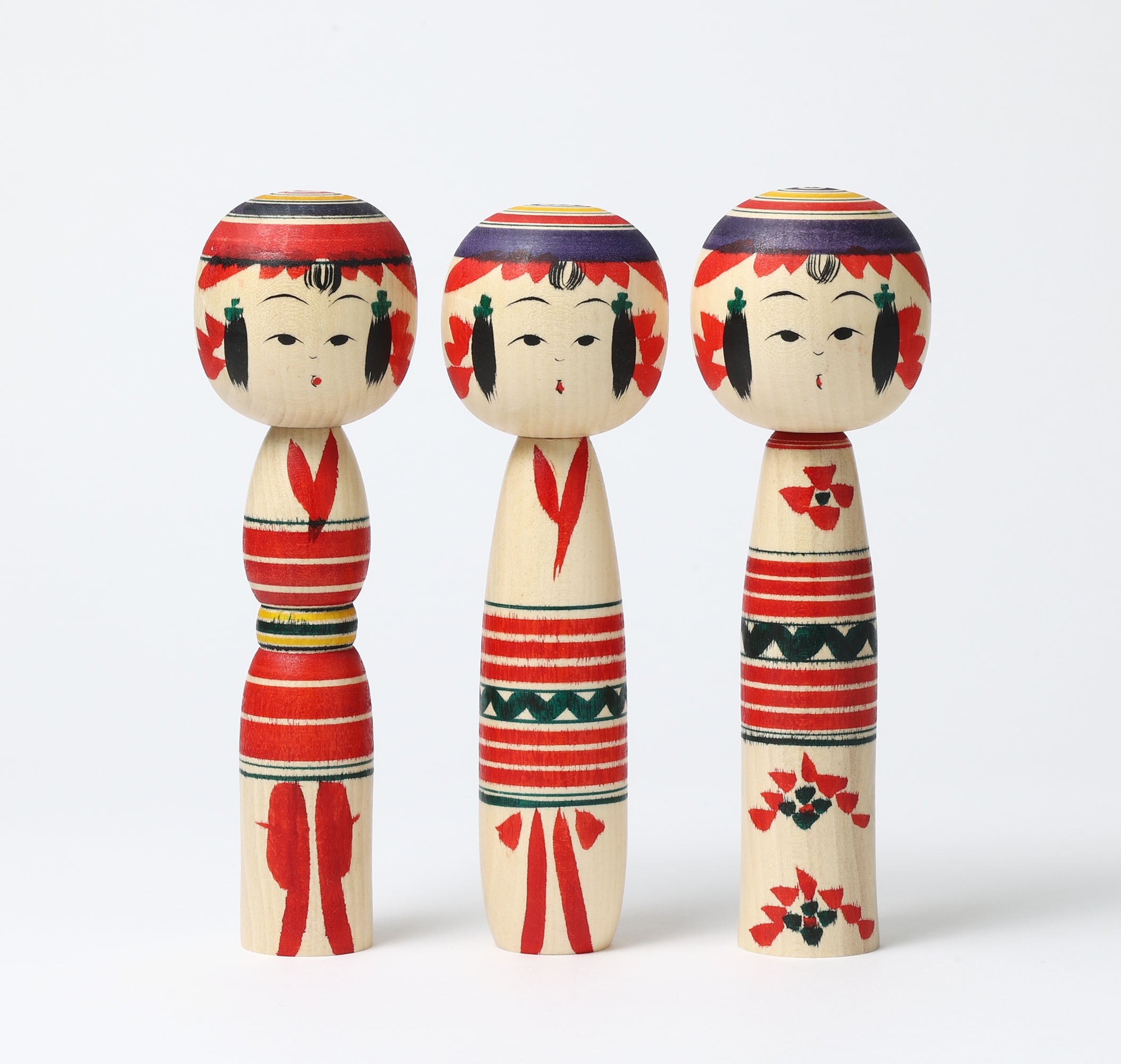 弥治郎こけし Yajiro style kokeshi doll | 池内潮音工人 弥治郎系