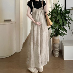 オールインワン サロペット ワイドパンツ レディース 韓国 春夏秋 おしゃれ 大人 かわいい カジュアル ゆったり 体型カバー ナチュラル リラックス 大人可愛い 大人女子