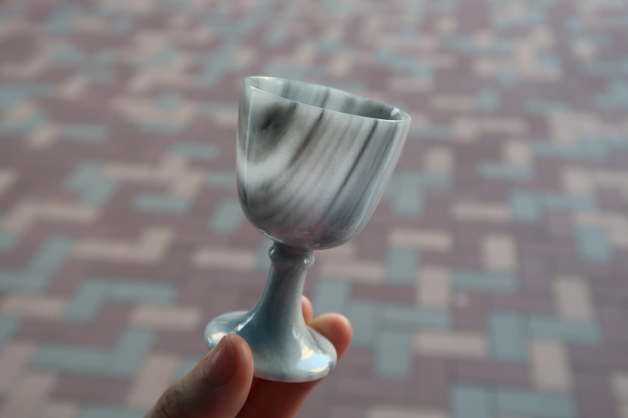 ちいさなグレーの盃