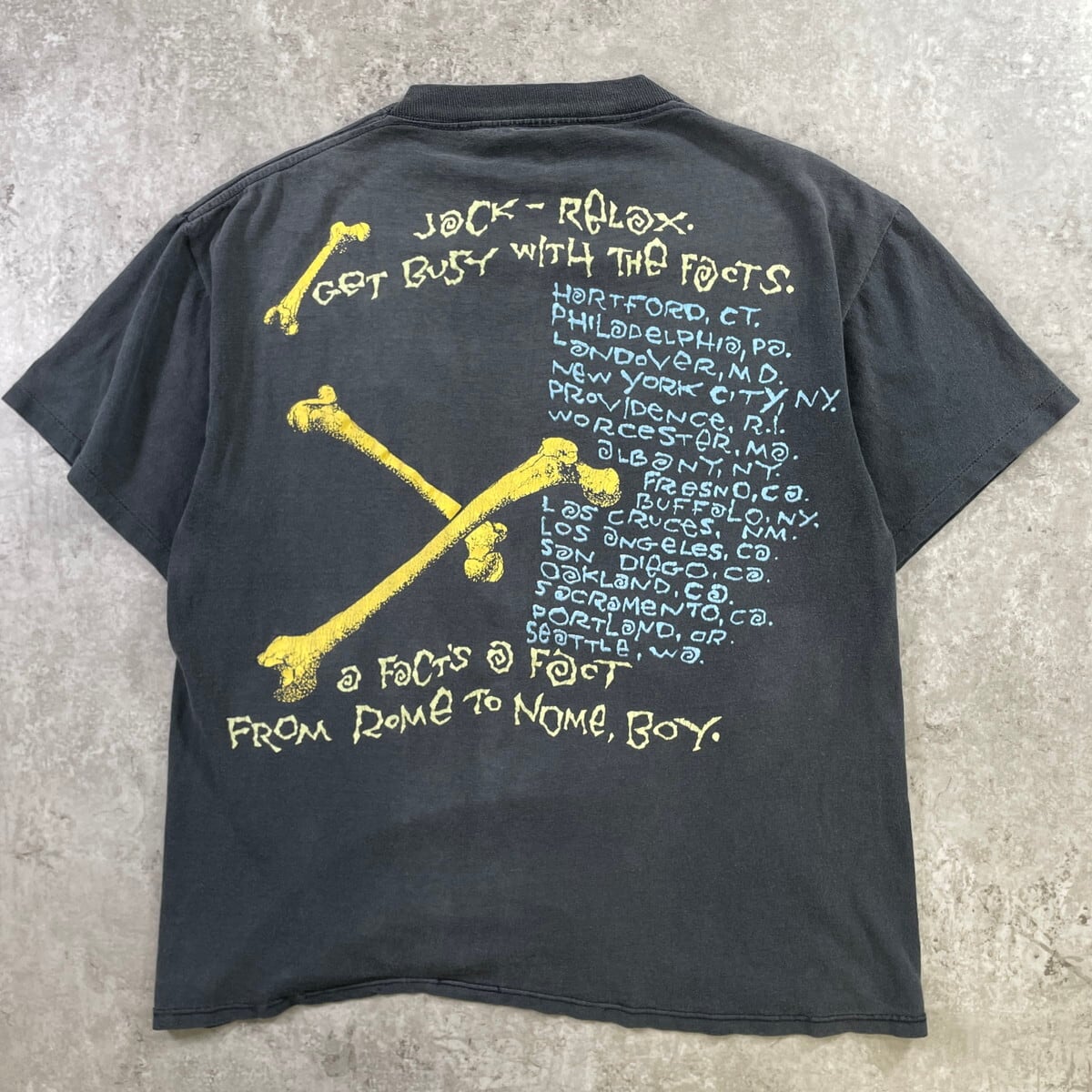 90年代 USA製 RUSH ラッシュ パスヘッド 1991 ツアーTシャツ バンドT