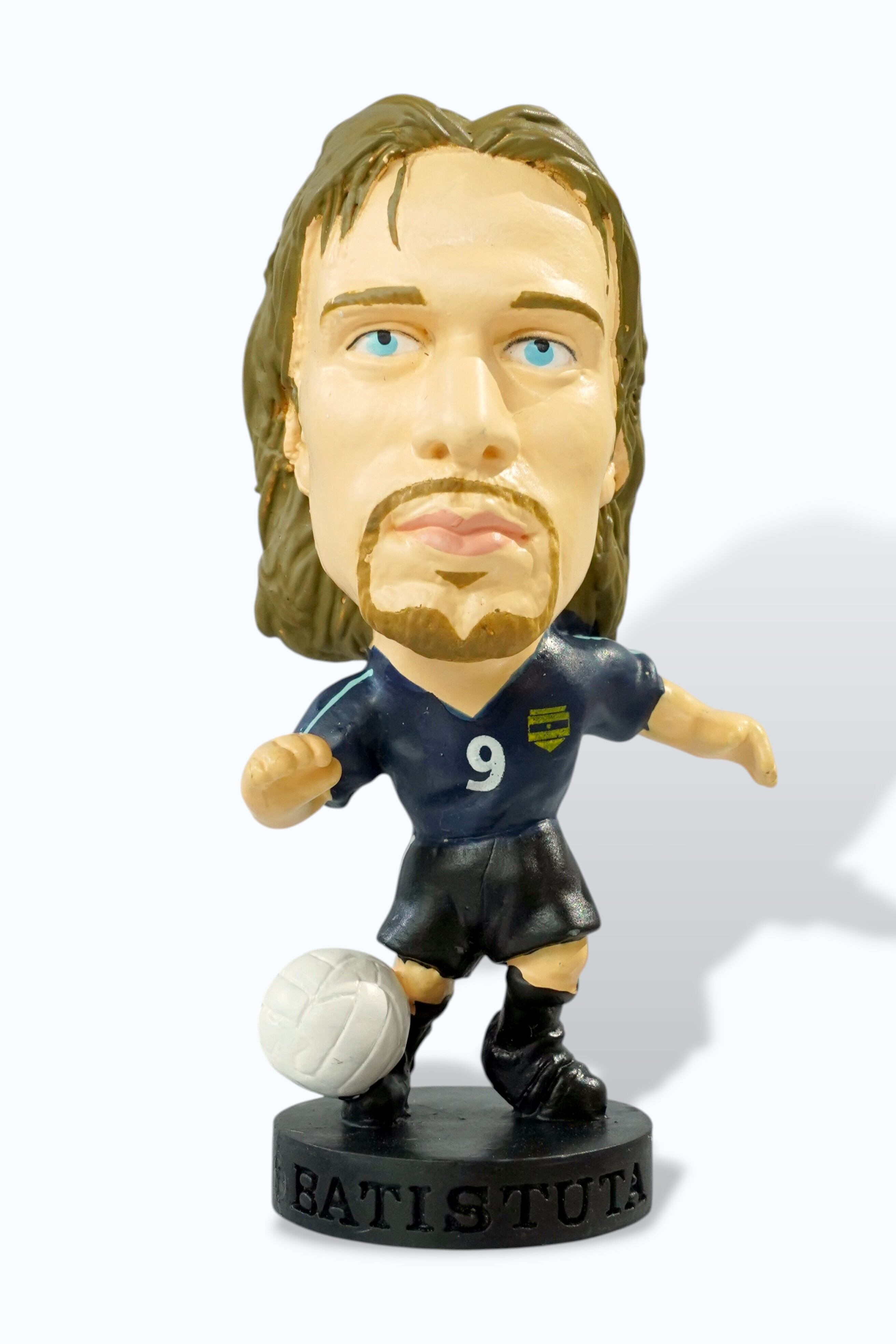 Gabriel Batistuta / ガブリエル・バティストゥータ / Argentina Away No.9仕様 / Corinthian ProStars Memorabilia Specials / PRO701 / 2001 / Black Base