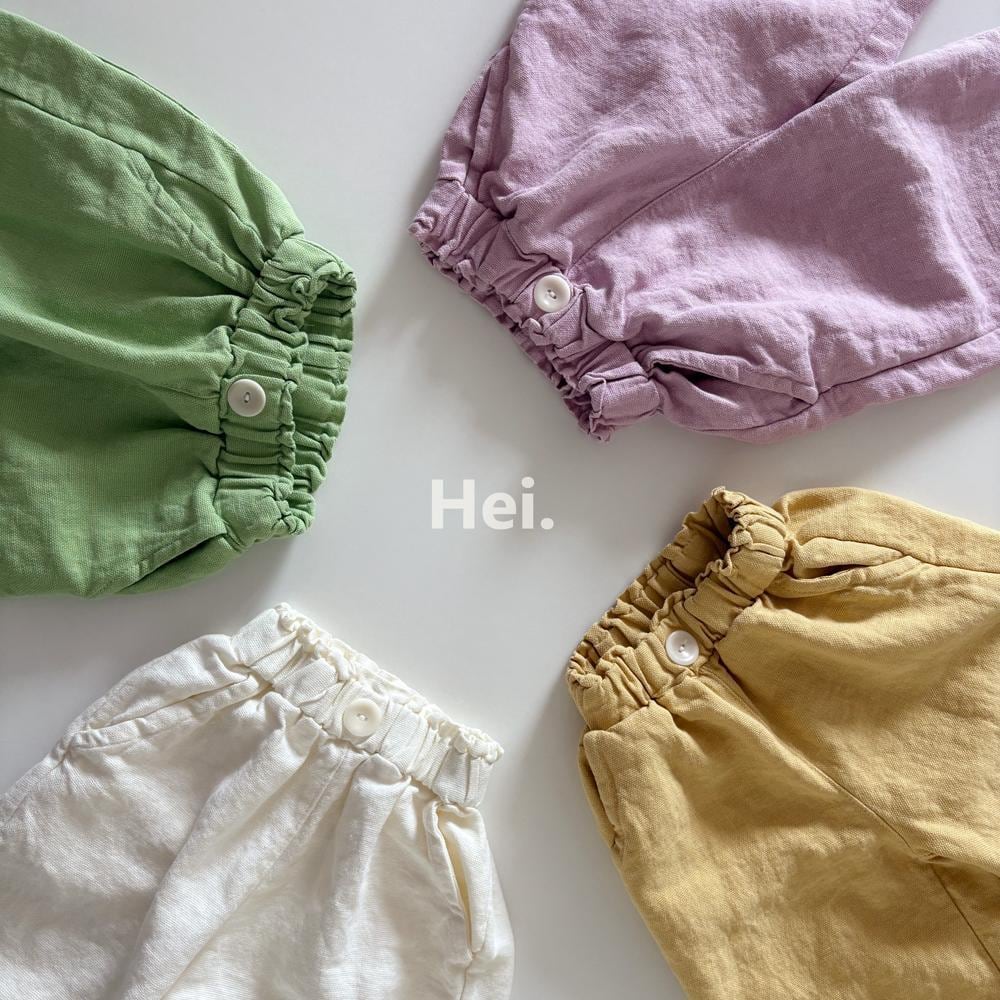 «予約»«Hei» リネンパンツ 4colors