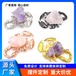 金属メッキ動物造形インテリア置物
