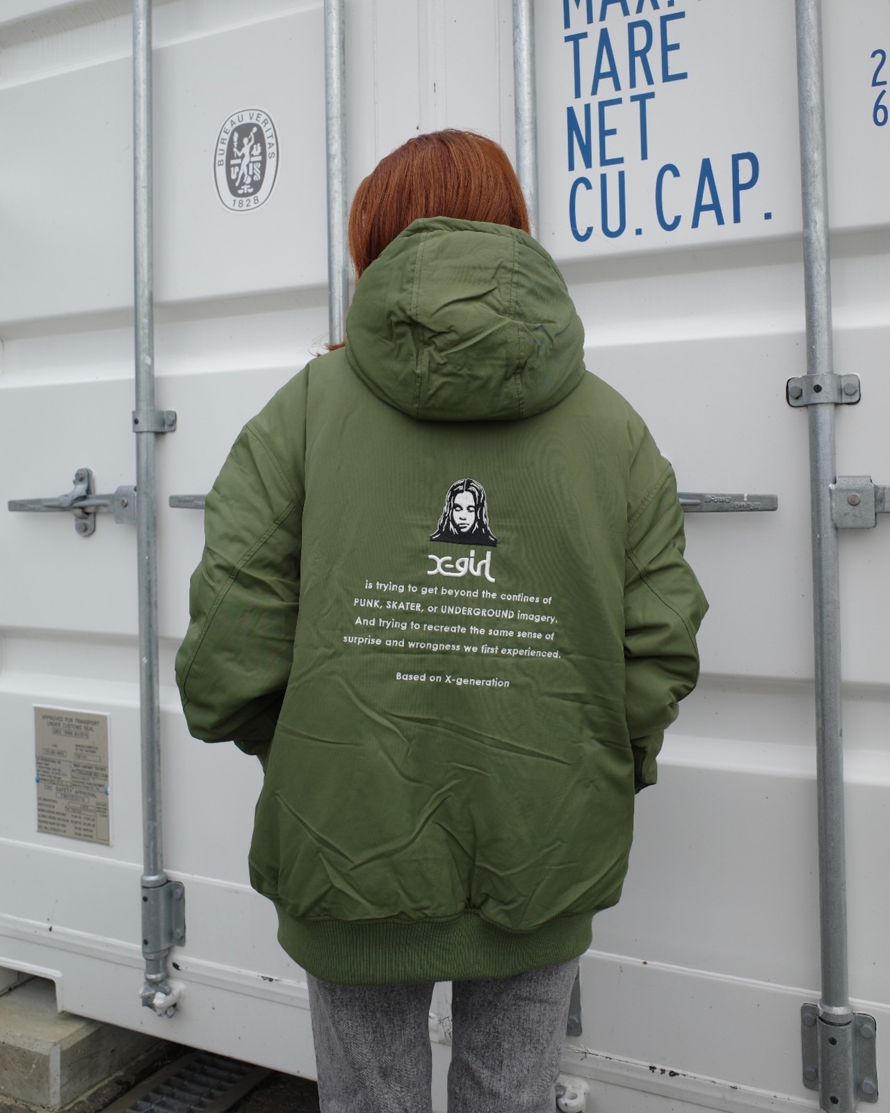X-girl】REVERSIBLE QUILTED JACKET 【エックスガール】 | ATRIUM