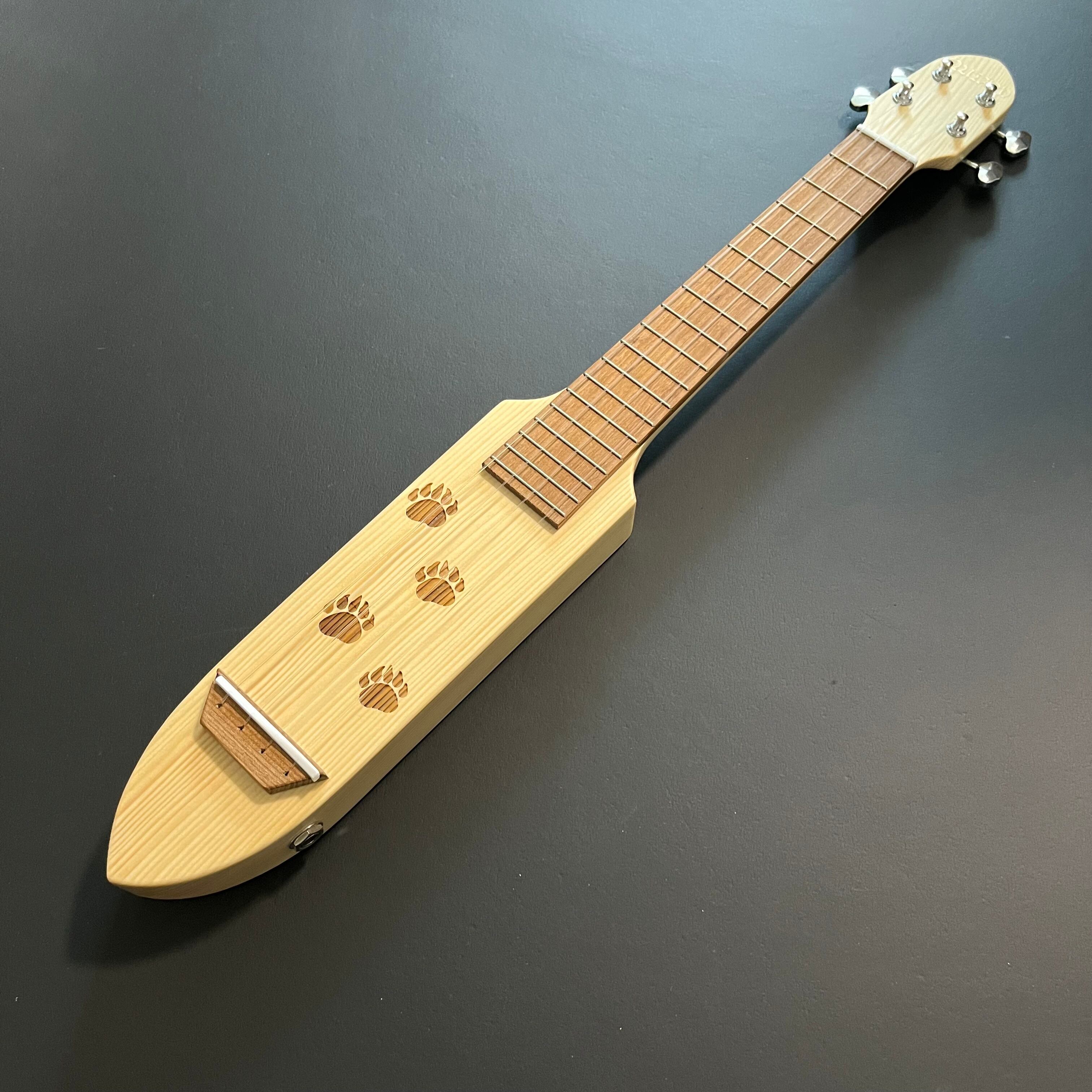 VINTAGE ビンテージ ギター 箱型 本体 全長約90㎝ VINTAGE ビンテージ ギター 箱型 本体 全長約90㎝ Yahoo