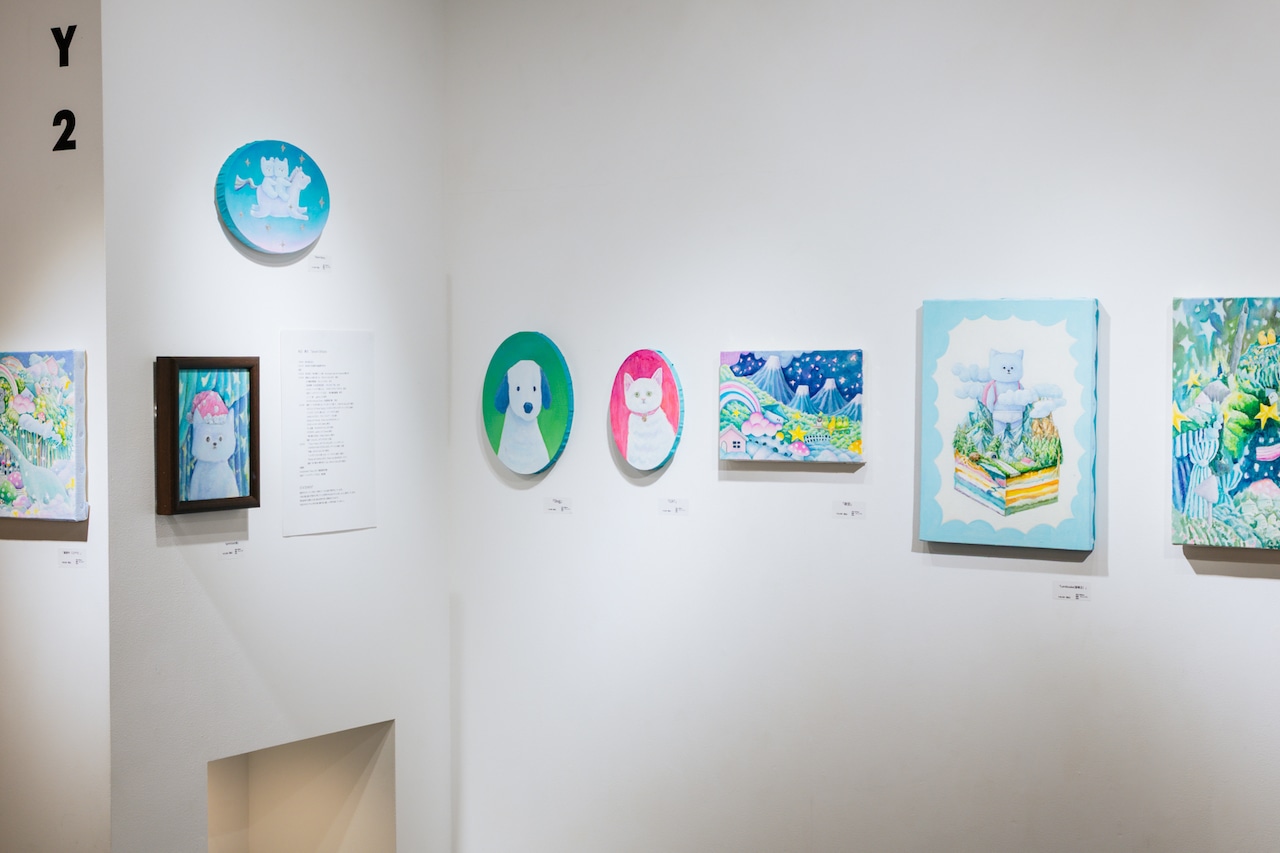 < 柴田貴史 > 原画「夜の散歩」