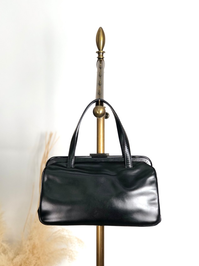 LOUIS VUITTON ルイヴィトン エピ ハンドバッグ ブラック レザー ボストン vintage ヴィンテージ オールド bria3m