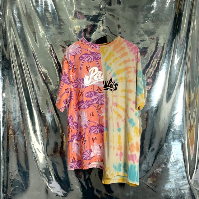 LOEWE パウラズイビザ Tシャツ タイダイ柄 ピンク ロエベ
