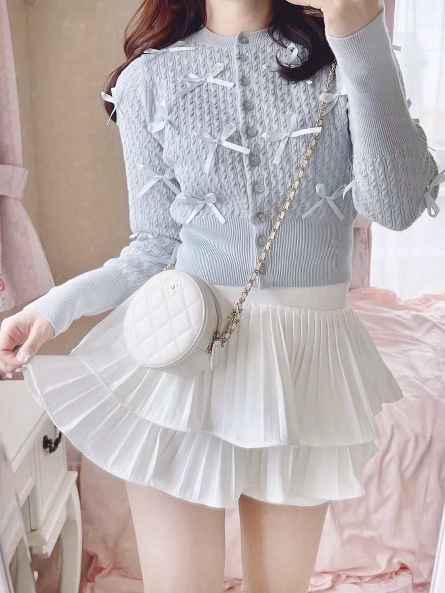 【muu fillé】frill tiered culottes