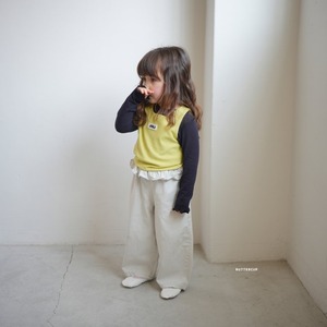[BUTTERCUP] Frill Curve Pants / [버터컵] 프릴커브팬츠