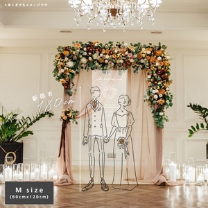 WEDDINGタペストリー　type／　【 S / M / L 】