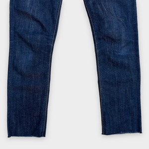 【Nudie Jeans】イタリア製 デニム ジーンズ ジーパン ボトムス パンツ Thin Finn シンフィン W28 テーパード スリム ヌーディージーンズ EU古着