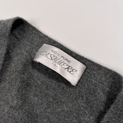 カシミヤ100% PURE CASHMERE ピュア カシミヤ ニット カーディガン サイズ S /グレー/メンズ