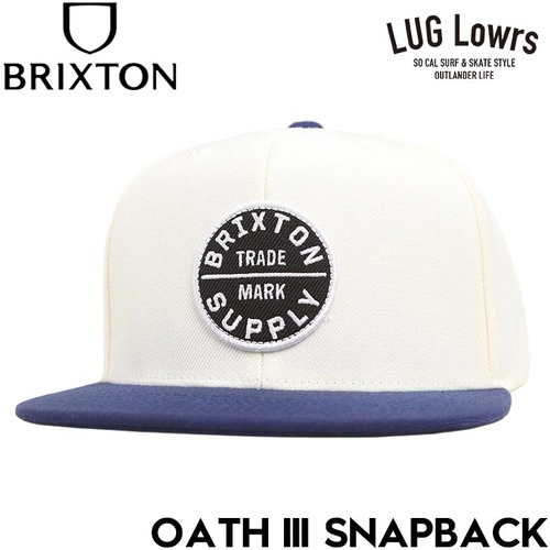 BRIXTON ブリクストン OATH III SNAPBACK スナップバックキャップ 帽子 メンズ レディース 10777 OFWMB 26SP 日本代理店正規品