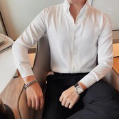 slim formal shirt tops 00167