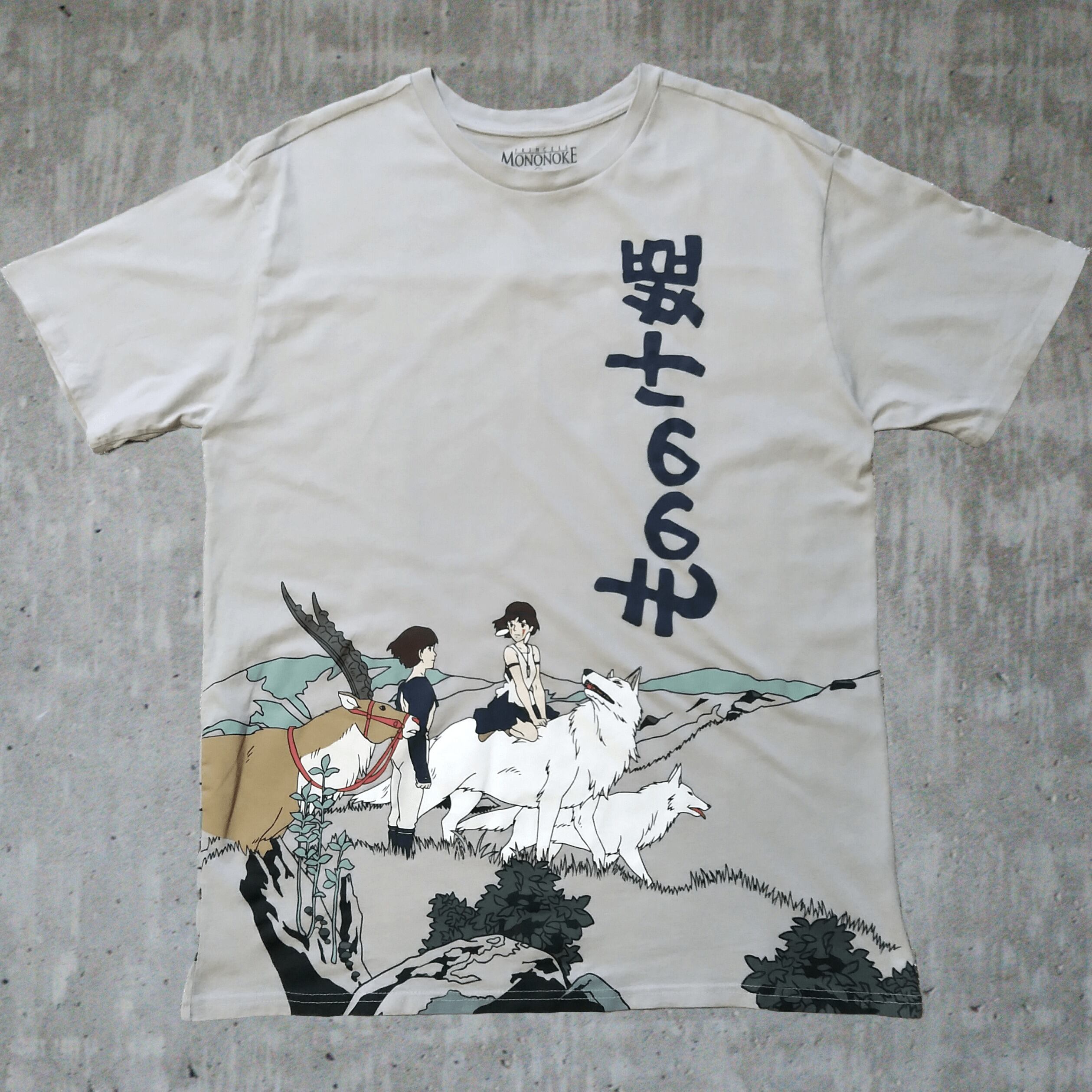 Princess Mononoke（もののけ姫 ジブリ）Tシャツ | 西田商店 ジブリ T 