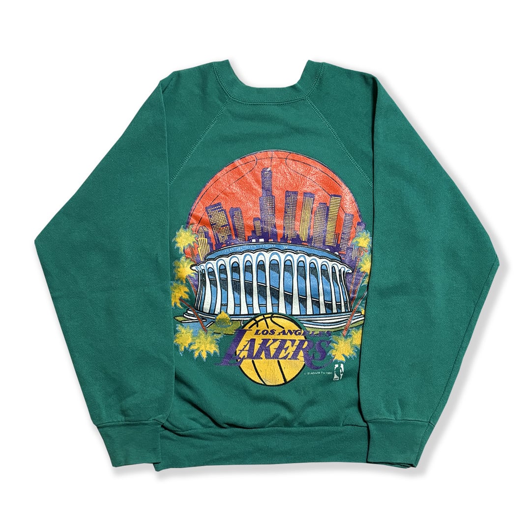 90年代 USA製 NBA PHILADELPHIA 76ERS チームロゴ プリントスウェット