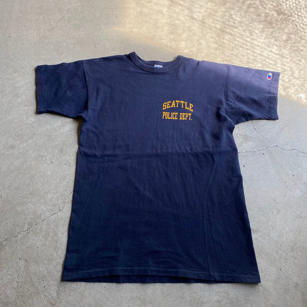 80年代 トリコタグ Champion チャンピオン SEATTLE POLICE DEPT 2段